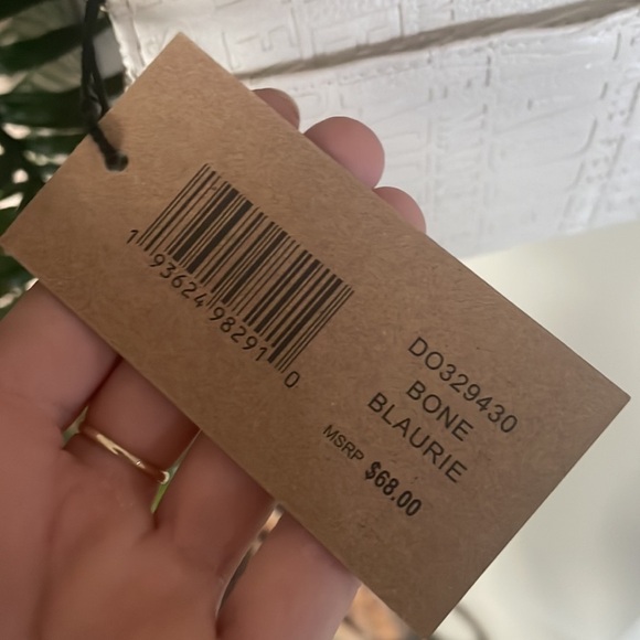 Brand New Steve Madden BLaurie Bone Cognac Logo Embossed Crossbody Wallet Purse - Picture 12 of 16